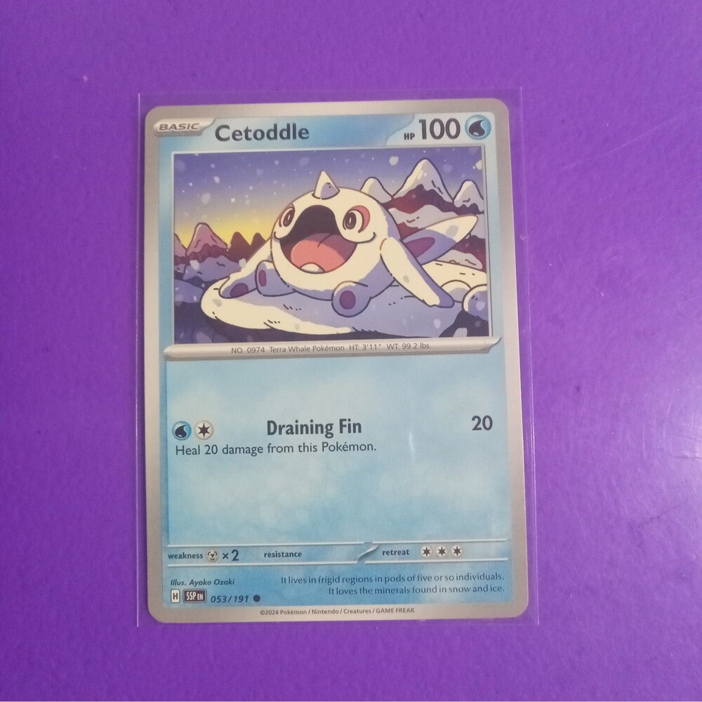 Cetoddle 053/191 Sv08: Surging Sparks Reverse Holo